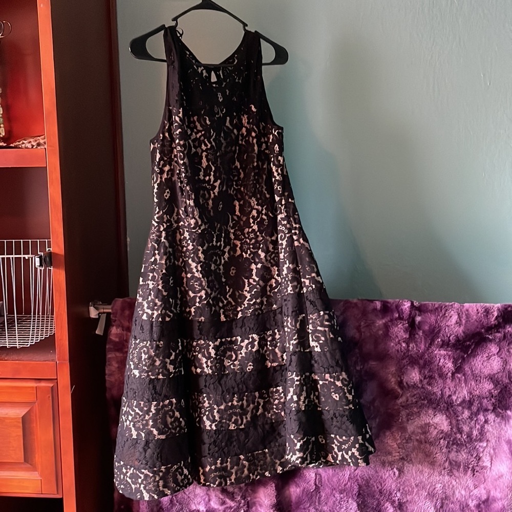 Black & White Lacey Dress